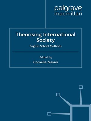 cover image of Theorising International Society
